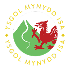 Logo ysgol mynydd isa