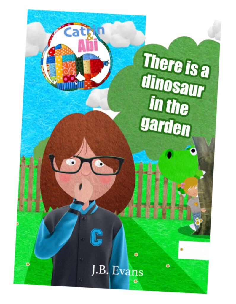 There is a Dinosaur in the garden